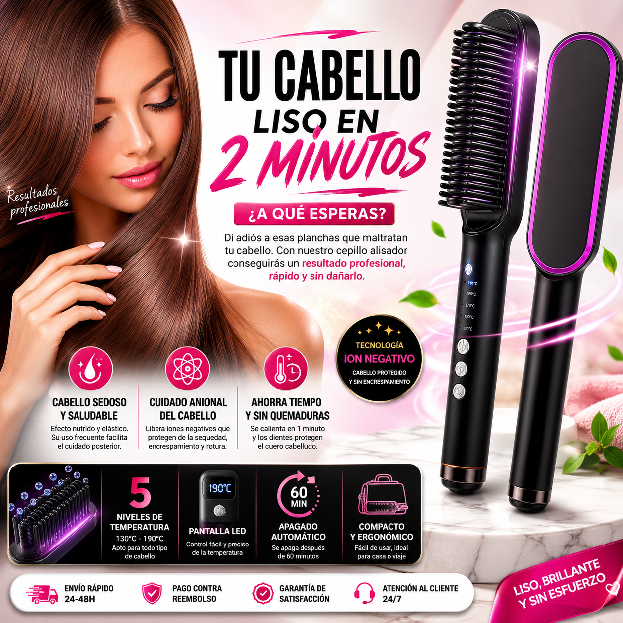 Cepillo Alisador HairFlow™
