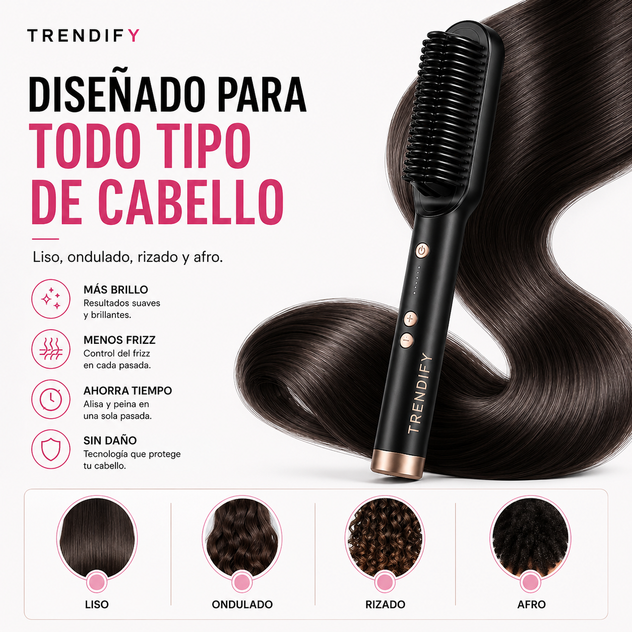 Cepillo Alisador HairFlow™